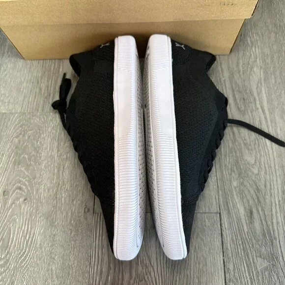 FLUX UNISEX ADAPT TRAINER SNEAKERS BLACK KNIT SIZE Barefoot - Picture 3 of 9